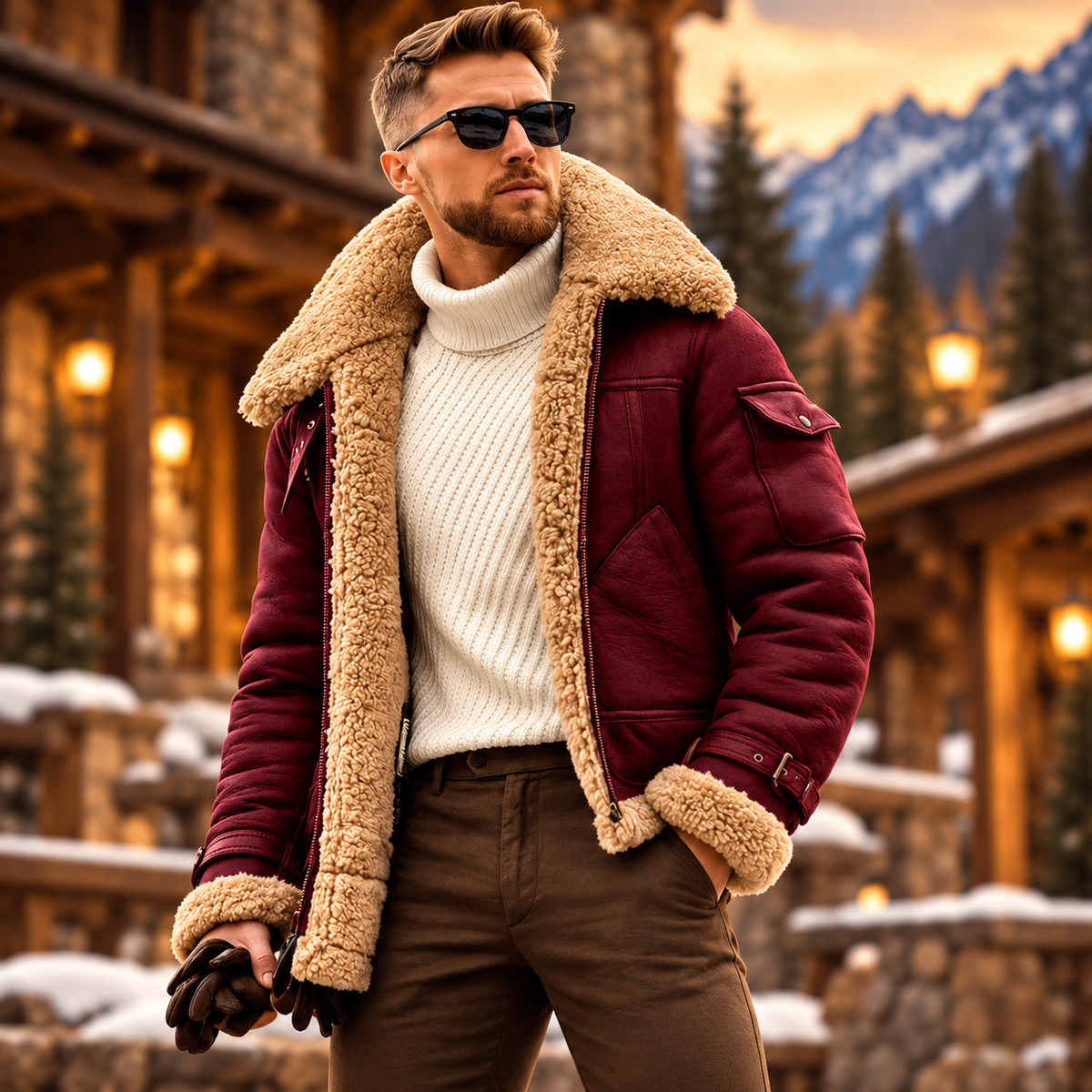 Men's Bomber Jacket Fashionable | Outerwear — photo 4