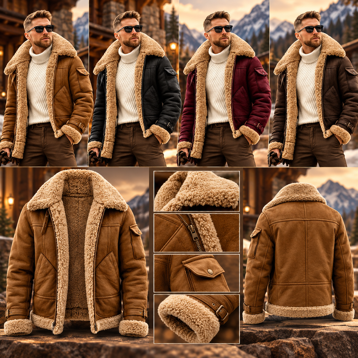 Men's Bomber Jacket Fashionable | Outerwear — photo 6