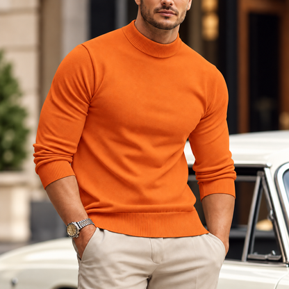 Men's Crew Neck Casual Sweater | Knitted Design — photo 6