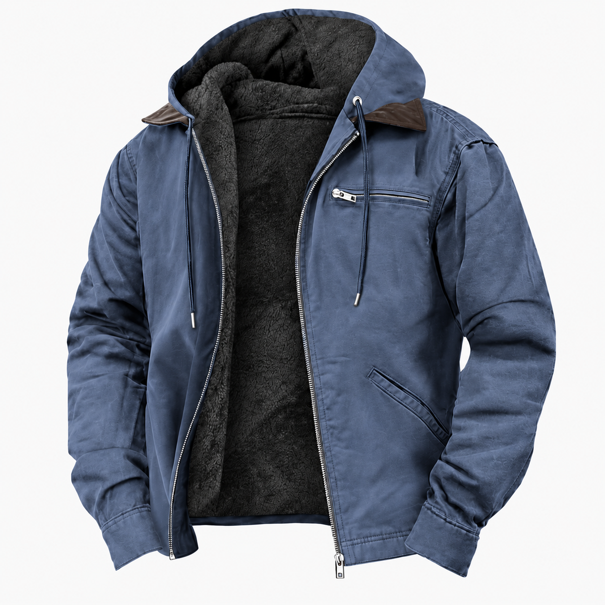 Men's Insulated Outdoor Hooded Jacket | Durable Wear — photo 2
