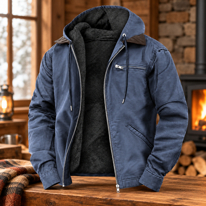 Men's Insulated Outdoor Hooded Jacket | Durable Wear — photo 1