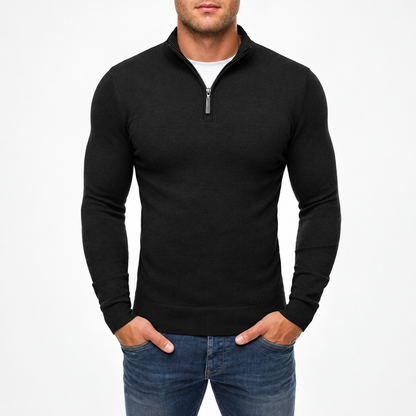Men's Trendy Stand-Collar Sweater High Fashion | Casual Wear — photo 2