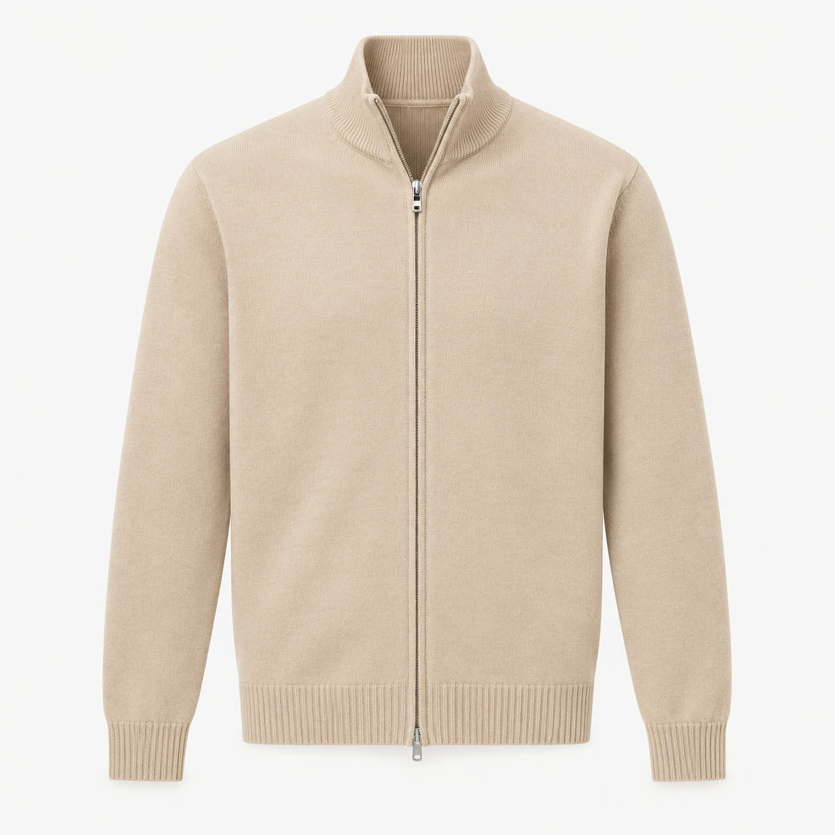 Men's Zip-Front Cardigan Slim-Fit | Casual Cardigan — photo 3