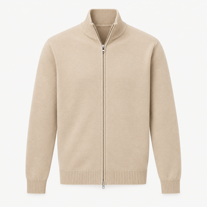 Men's Zip-Front Cardigan Slim-Fit | Casual Cardigan — photo 3