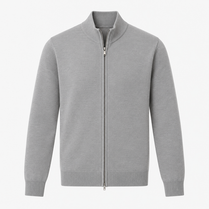 Men's Zip-Front Cardigan Slim-Fit | Casual Cardigan — photo 2