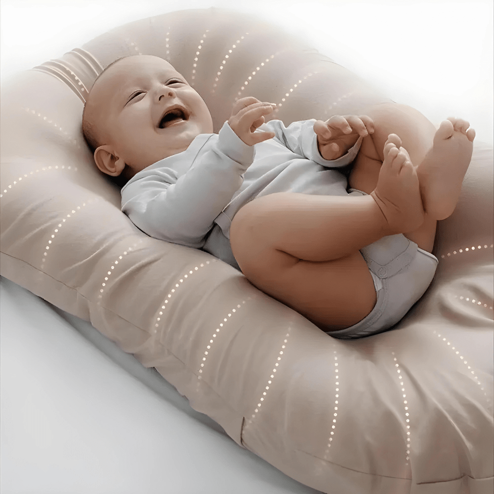 Baby Sleep Nest | Soft Memory Foam Infant Lounger — photo 2