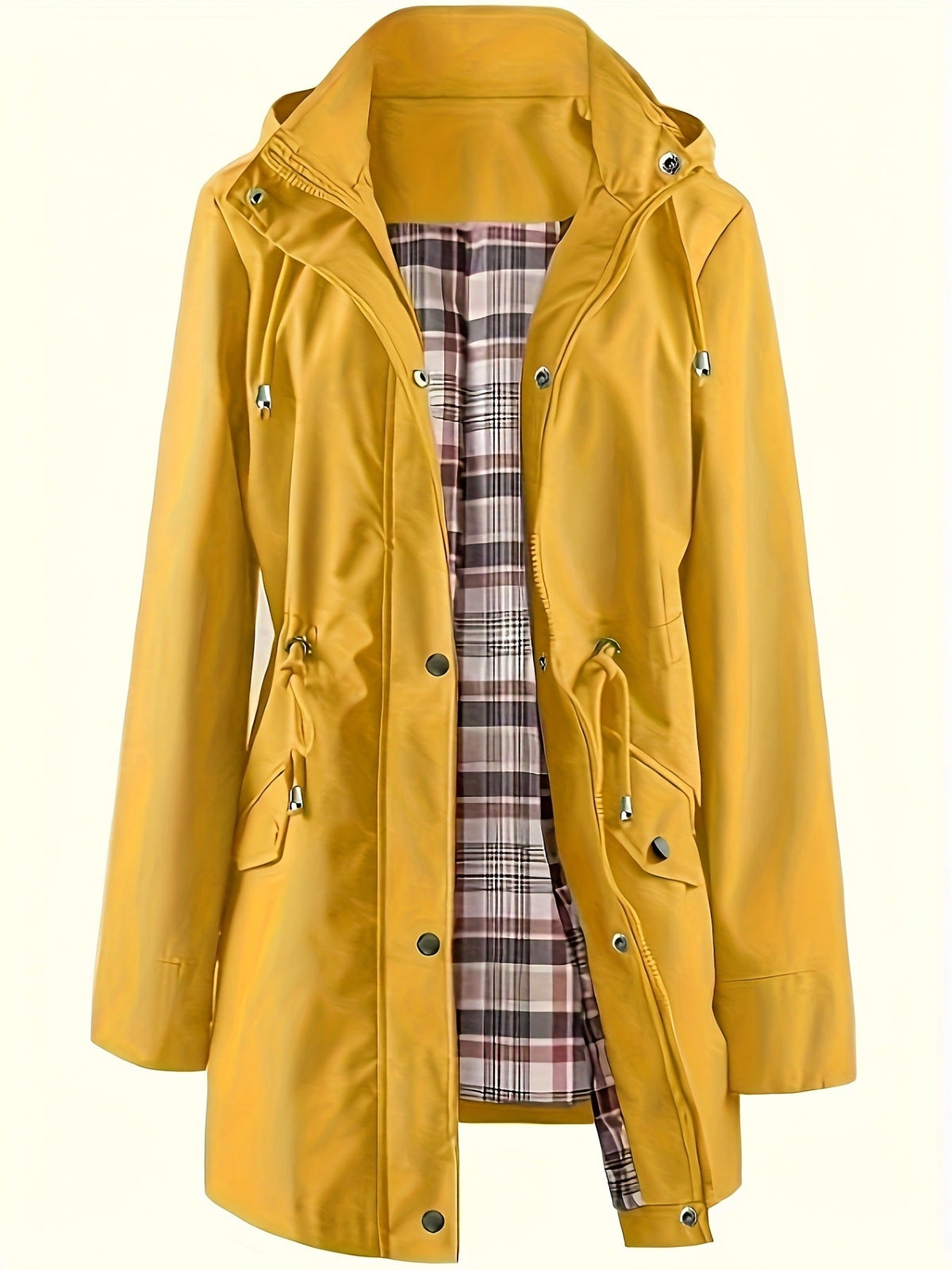 Womens Chic Lightweight Waterproof Jacket - Stylish and Durable — photo 19