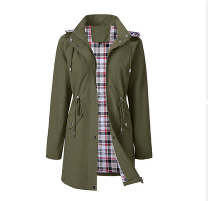 Womens Chic Lightweight Waterproof Jacket - Stylish and Durable — photo 21
