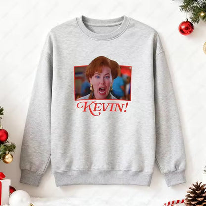 Home Alone Kevin Christmas Sweatshirt – Unisex Movie Graphic Crewneck Pullover — photo 4