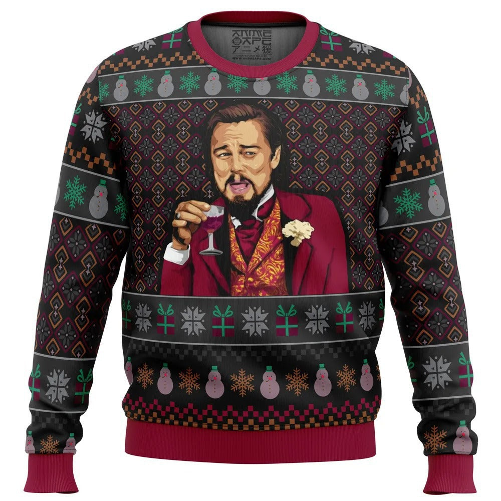 Funny Ugly Christmas Sweater – Men's Novelty Character Print Long Sleeve Pullover — photo 4