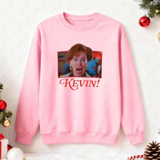 Home Alone Kevin Christmas Sweatshirt – Unisex Movie Graphic Crewneck Pullover — photo 2