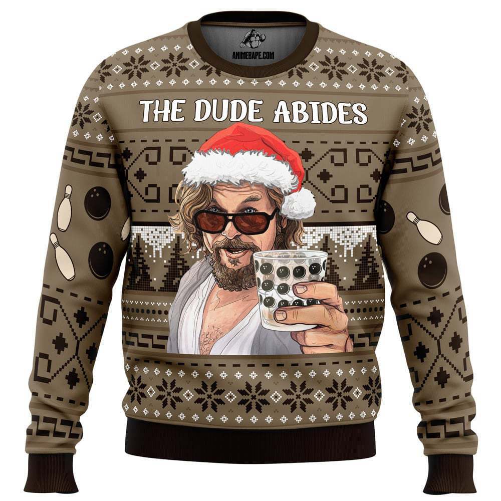 Funny Ugly Christmas Sweater – Men's Novelty Character Print Long Sleeve Pullover — photo 10