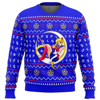 Funny Ugly Christmas Sweater – Men's Novelty Character Print Long Sleeve Pullover — photo 11