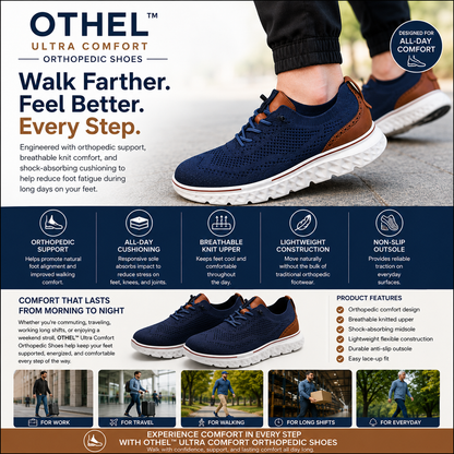 OTHEL Ultra Comfort Orthopedic Shoes — photo 1