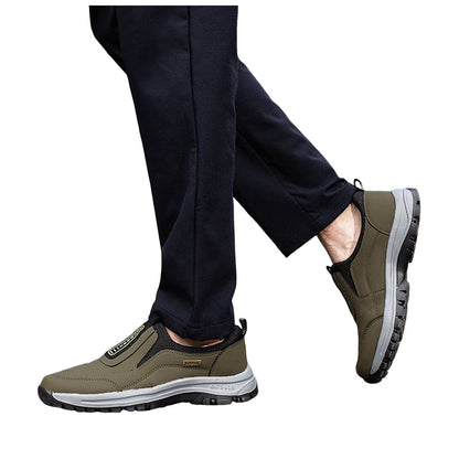 All-Day Comfort, Lace-Free Orthopedic Shoes Wide Toe Box, Non-Slip Grip