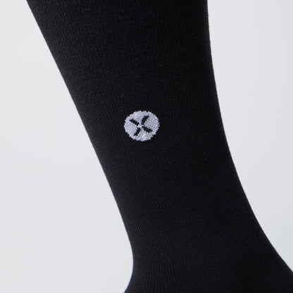 Cotton Everyday Socks for Women | Black / White — photo 5