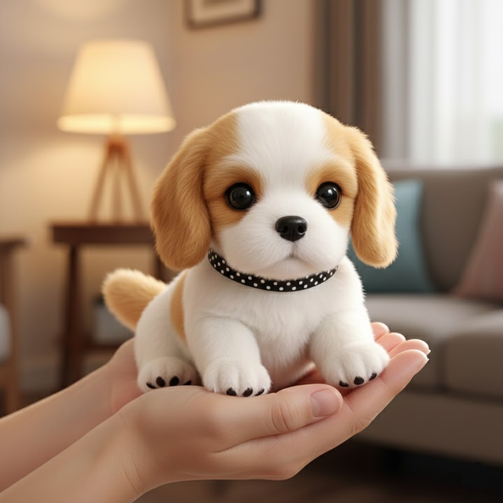 Realistic Motion-Activated Dog Plush Toy — Interactive Sounds, Pacing & Wagging — photo 2