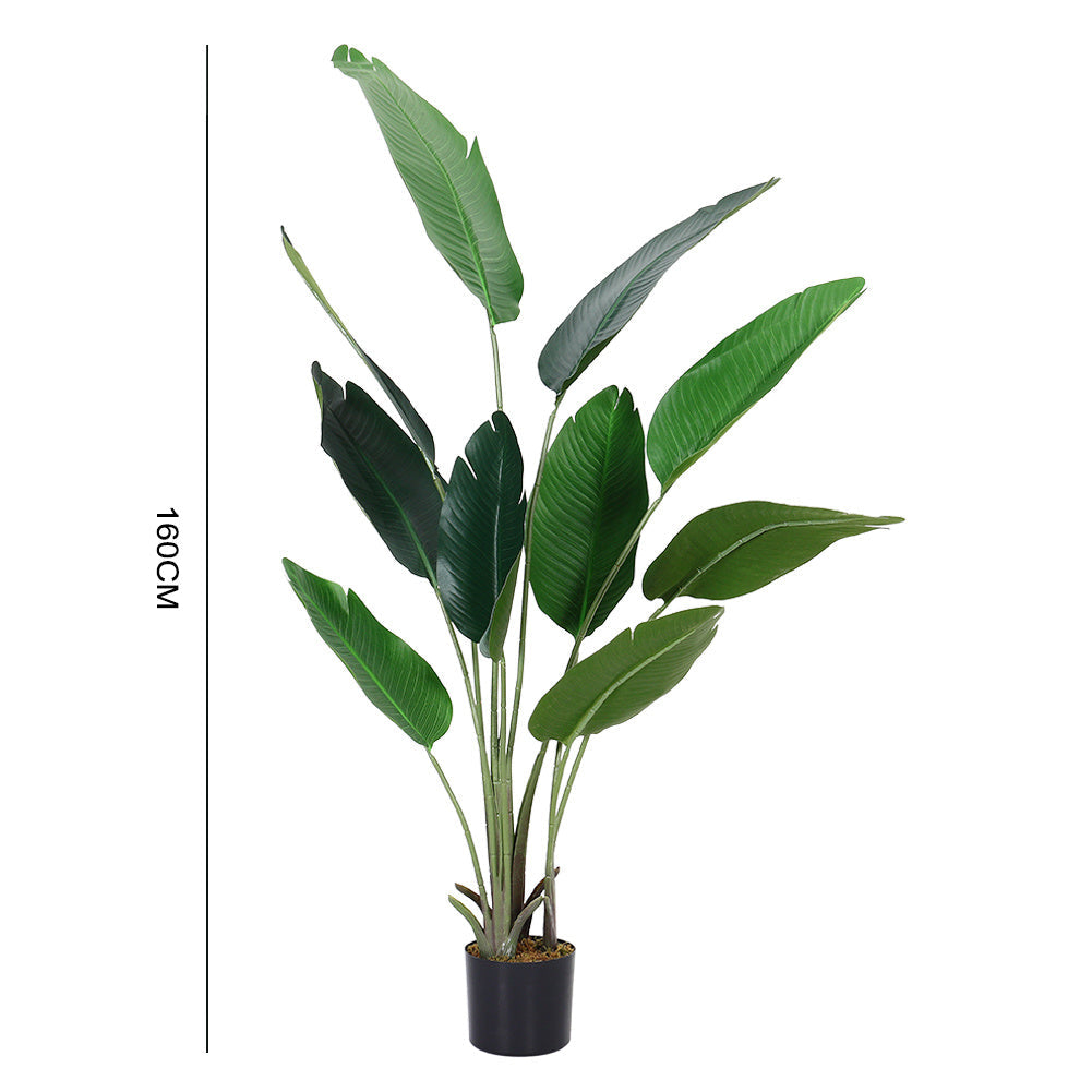 Artificial Plants Banana Leaf Tree with Pot — photo 9