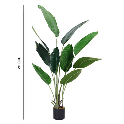 Artificial Plants Banana Leaf Tree with Pot — photo 9