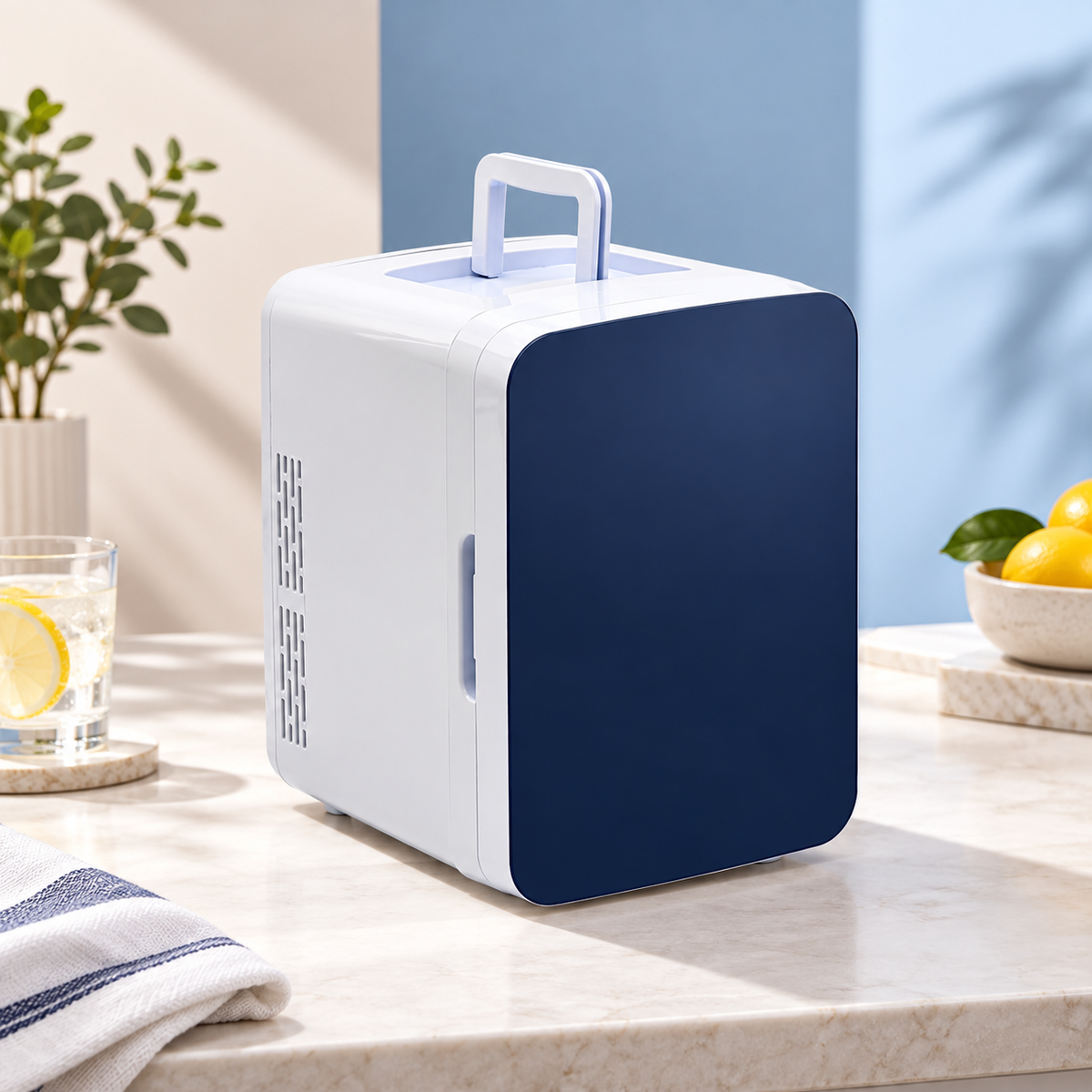 Portable Mini Fridge for Car - Compact Snacks with Handle — photo 1