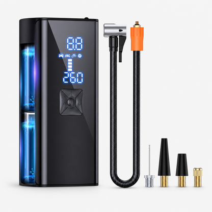 Portable Air Pump Electric Auto Shutoff Compact Cordless — photo 4