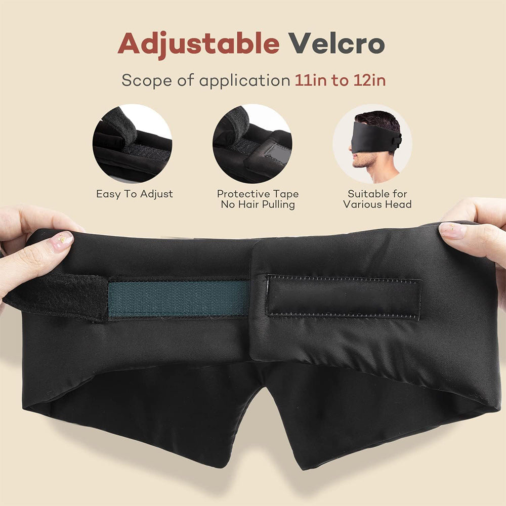 DREAMSILK Blackout Silk Sleep Mask - 100% Pure 19 Momme Mulberry Silk — photo 43