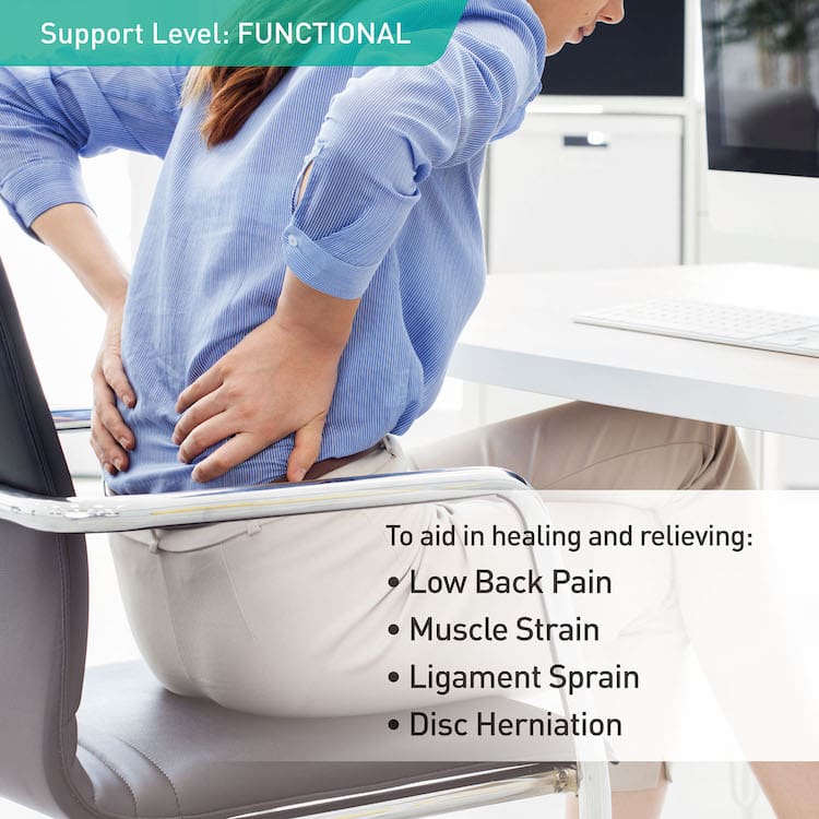 Agility Back Stabilising Support Brace RW501 - Oppo Health Quality Orthopaedic Supports and Braces — photo 2