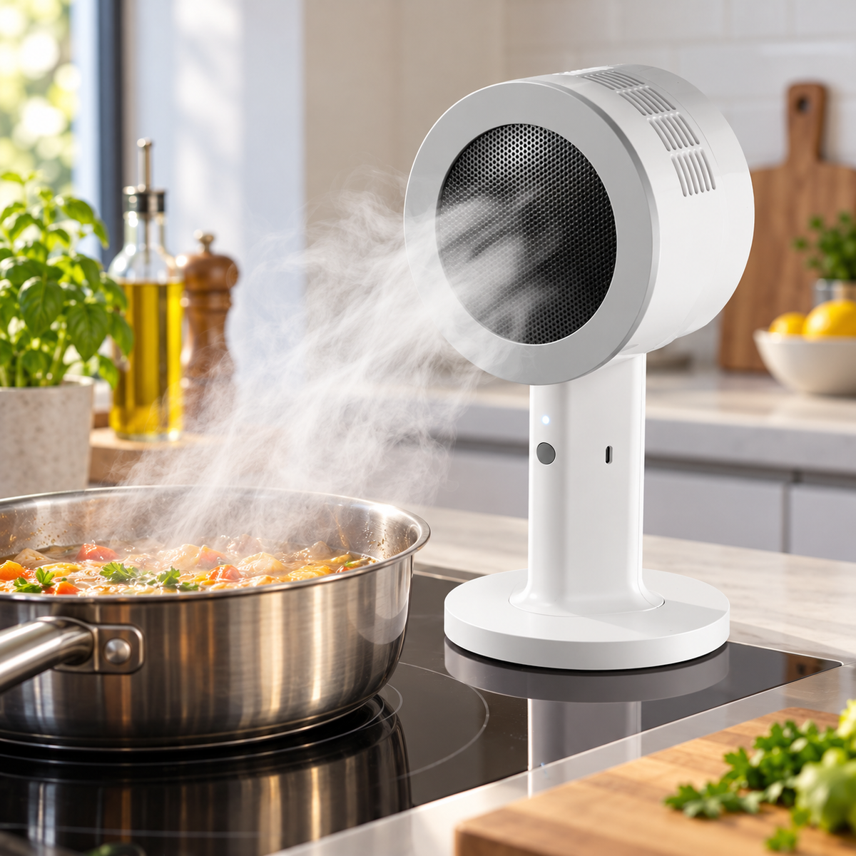 Rechargeable Portable Range Hood Kitchen Hood Compact USB — photo 5