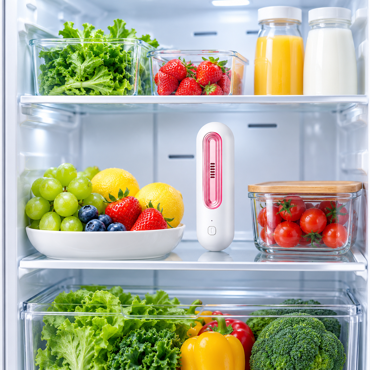 Rechargeable Refrigerator Air Purifier Freshener — photo 6