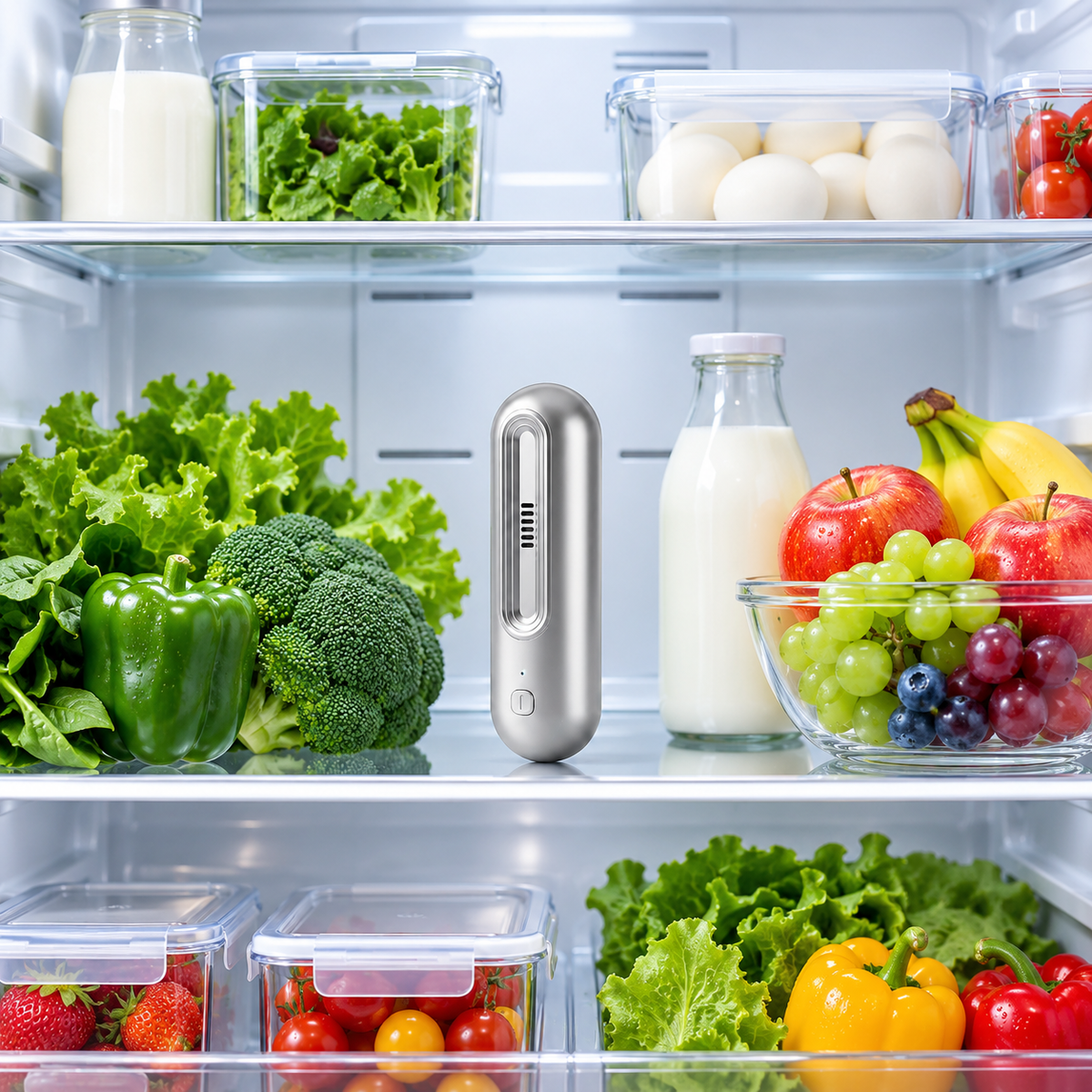 Rechargeable Refrigerator Air Purifier Freshener — photo 5