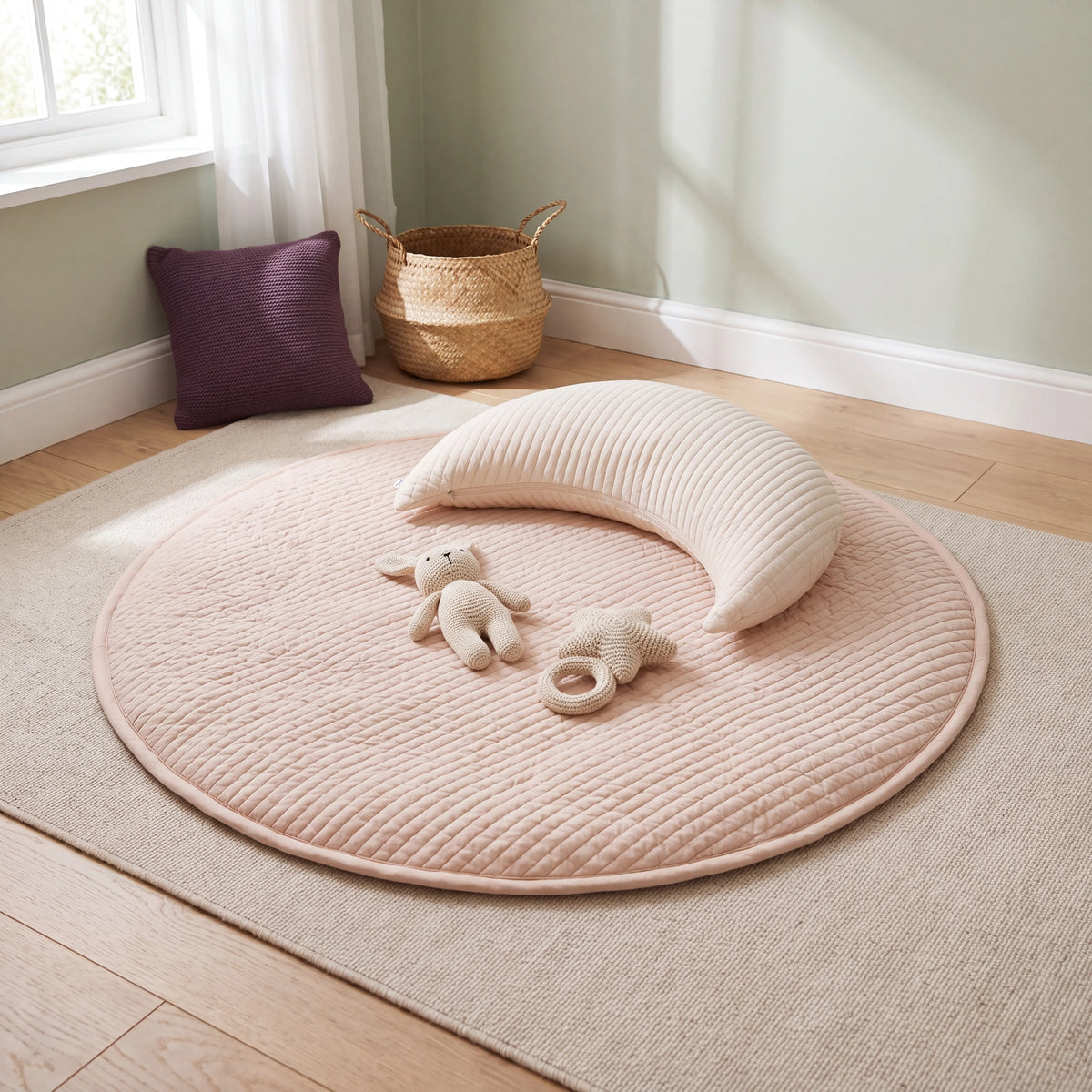Melven Round Baby Play Mat — photo 12