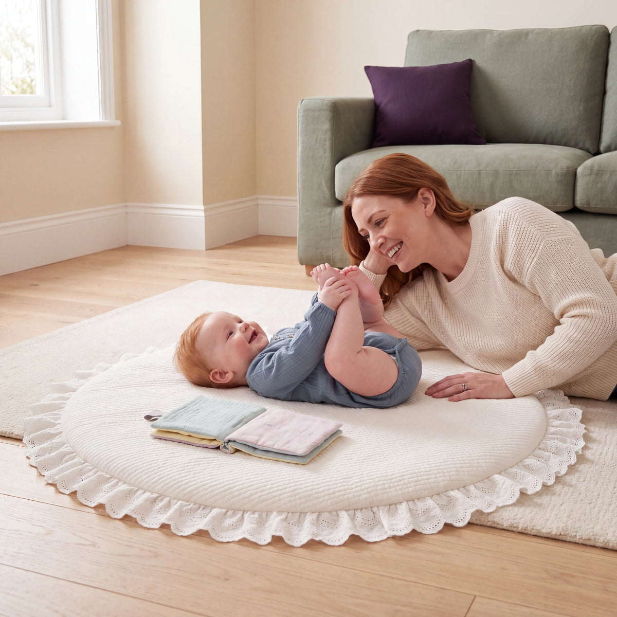 Melven Round Baby Play Mat — photo 4