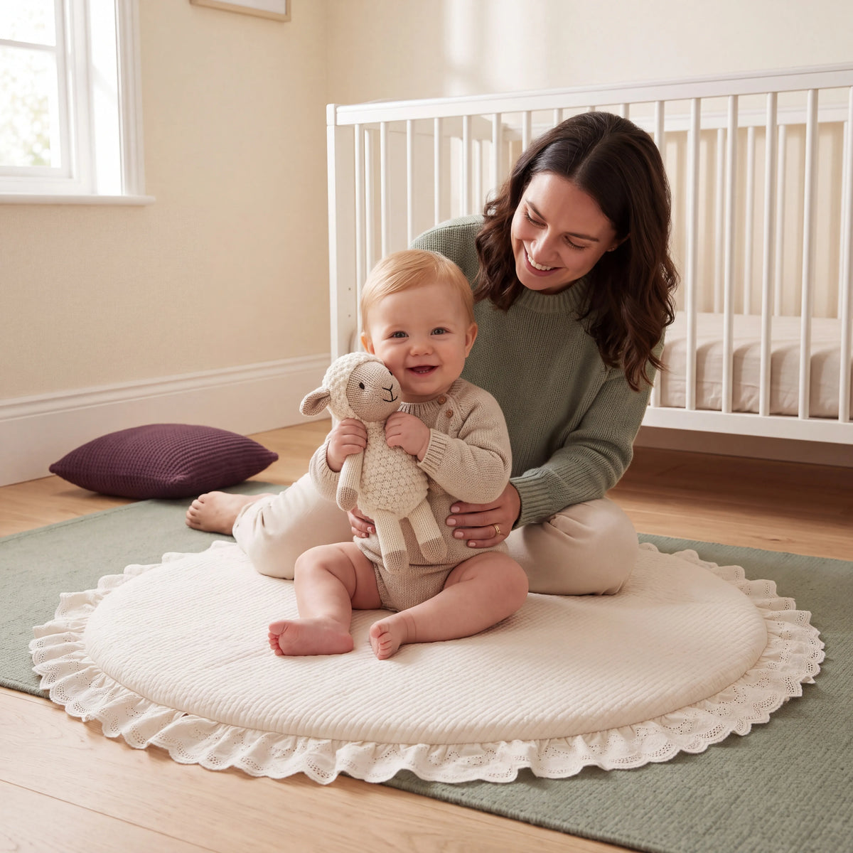 Melven Round Baby Play Mat — photo 1