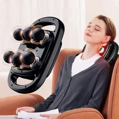 6-Head Massage Gun – Deep Tissue Percussion Massager for Full Body Muscle Relief — photo 3
