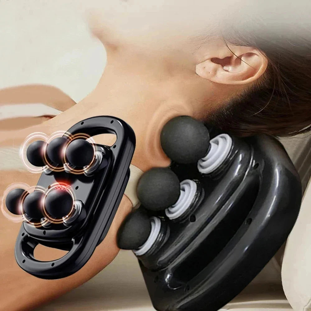 6-Head Massage Gun – Deep Tissue Percussion Massager for Full Body Muscle Relief — photo 2