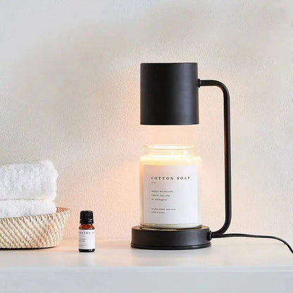 Candle Warmer Lamp – Electric Flameless Candle Warmer for Jar Candles, Melts Wax from the Top, White, Black or Metal — photo 11