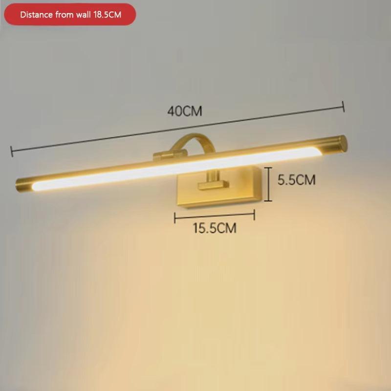 Antique Brass LED Picture Light Wall Sconce for Art Display — photo 13