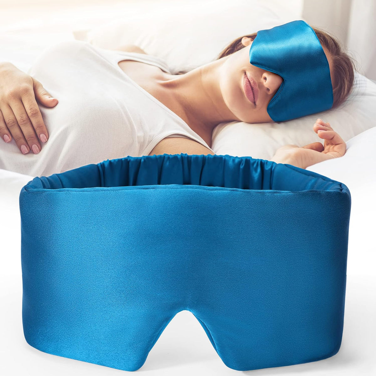 DREAMSILK Blackout Silk Sleep Mask - 100% Pure 19 Momme Mulberry Silk — photo 35