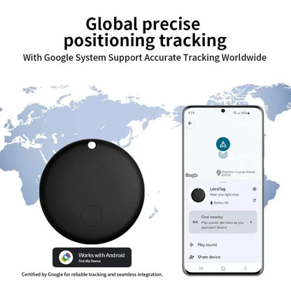Smart Tracker Collar for Cats and Dogs – Pet Tracker for Android, Works with Google Find My Device, Reflective — photo 14