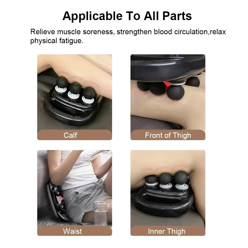 6-Head Massage Gun – Deep Tissue Percussion Massager for Full Body Muscle Relief — photo 8