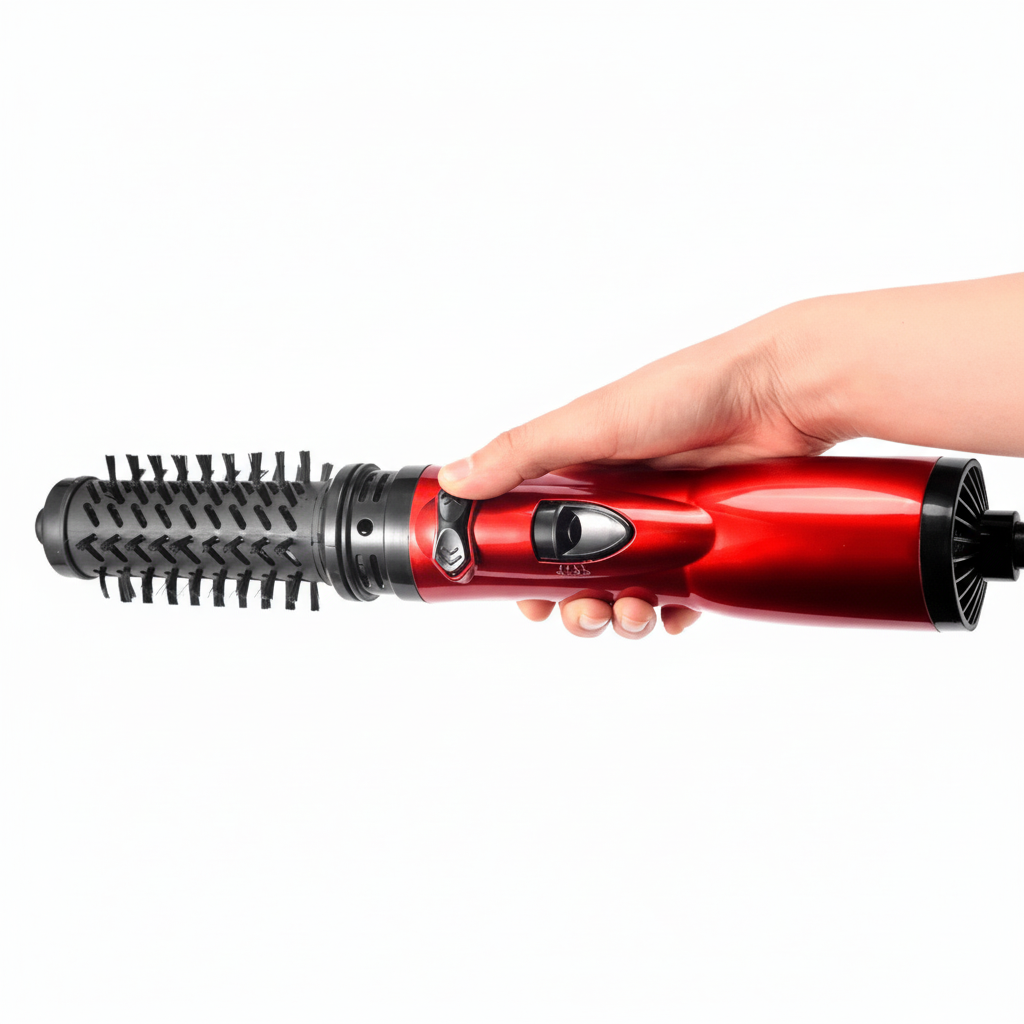 3-in-1 Hot Air Brush – Hair Dryer Brush, Volumiser & Curler with Ionic Technology, 3 Speeds & Multiple Heat Settings — photo 4