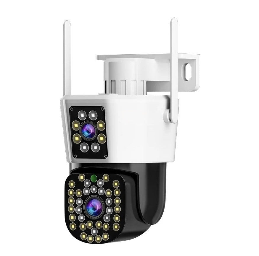 Dual Lens Security Camera 6MP – 360° PTZ, Colour Night Vision, Motion Detection, Two-Way Audio, Wi-Fi or Ethernet, IP66 — photo 2