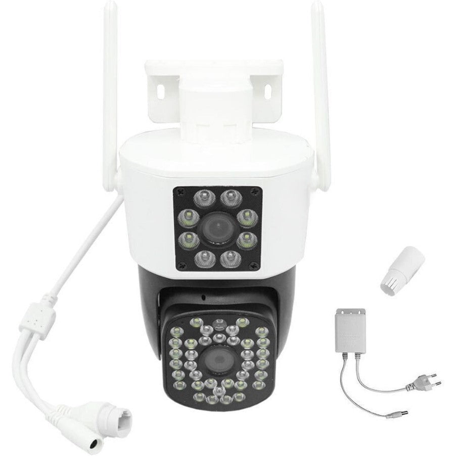 Dual Lens Security Camera 6MP – 360° PTZ, Colour Night Vision, Motion Detection, Two-Way Audio, Wi-Fi or Ethernet, IP66 — photo 3