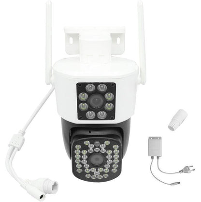 Dual Lens Security Camera 6MP – 360° PTZ, Colour Night Vision, Motion Detection, Two-Way Audio, Wi-Fi or Ethernet, IP66 — photo 3