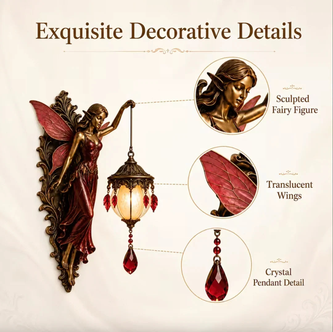 Aetheria™ - Enchanted Fairy Glow Wall Lamp — photo 12