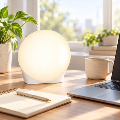 Timer LED Compact Light Therapy Lamp Portable Design — photo 2