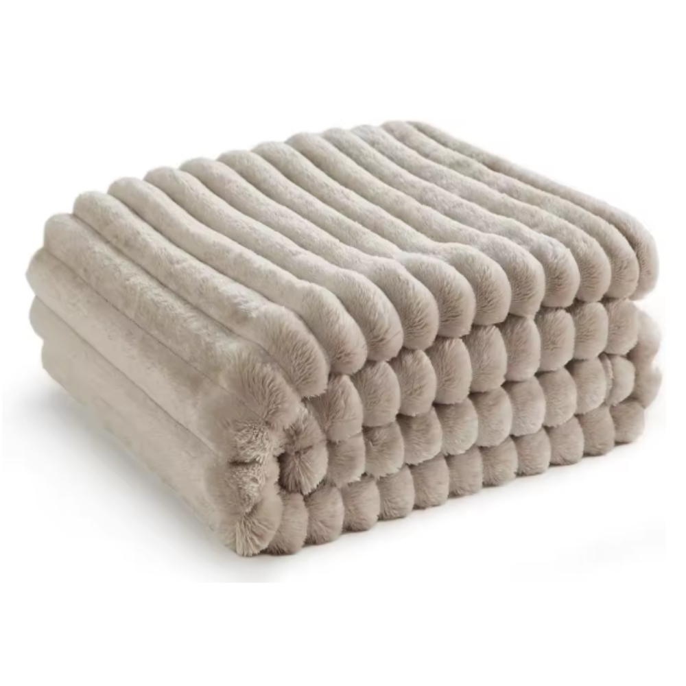 Throw On Blanket | Ultra-Soft Fleece Sofa Blanket — photo 1