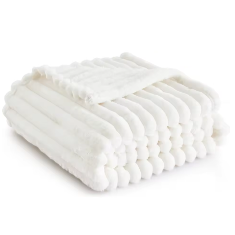 Throw On Blanket | Ultra-Soft Fleece Sofa Blanket — photo 2