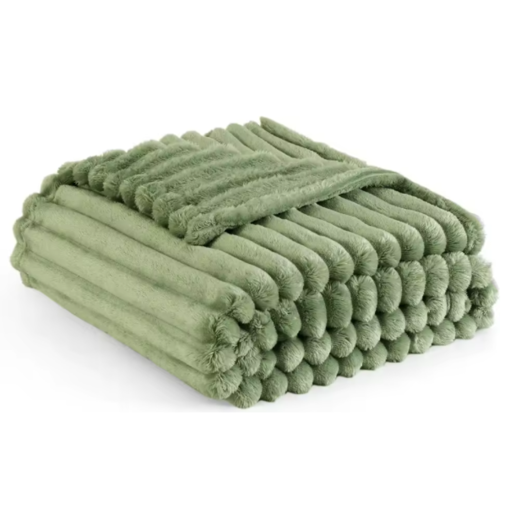 Throw On Blanket | Ultra-Soft Fleece Sofa Blanket — photo 3
