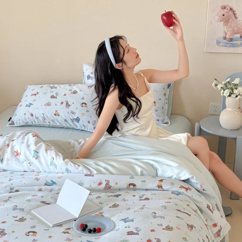 Bedding Set Lyocell Moisture-Regulating 4-Piece Set — photo 1